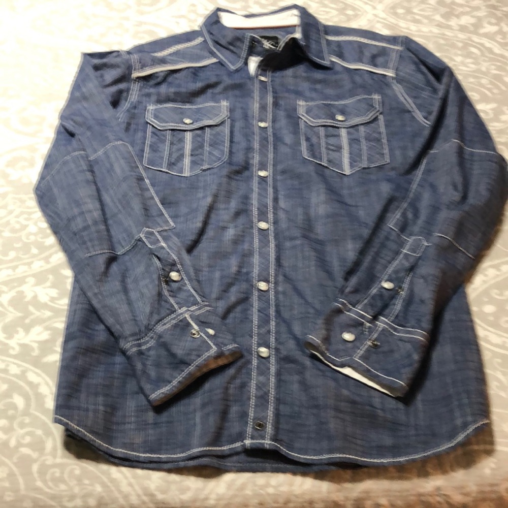 Buckle Black Label casual button down shirt - Large